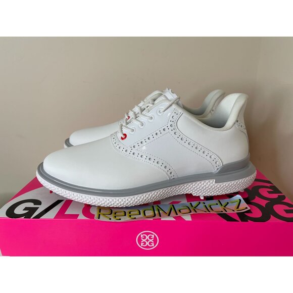 G/FORE Gallivan2r G/Lock Saddle Golf Shoes WIDE Mens Sizes GMF000075 - Picture 1 of 8